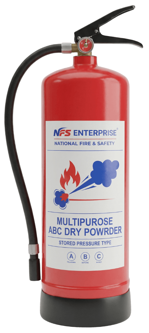 MULTIPURPOSE ABC DRY POWDER STORED PRESSURE TYPE
